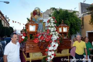 Procesión religiosa en El Ejido (Foto Francisco Javier Santana)